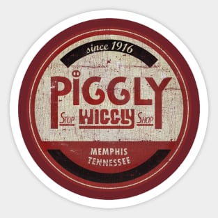 OLD PIGGLY WIGLY Sticker